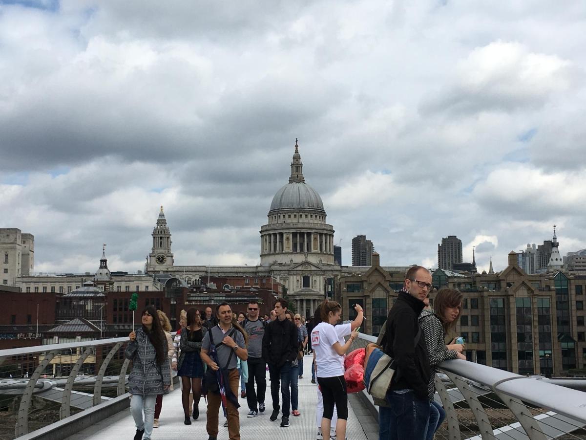 Room In Central London Overview Thames Esterno foto